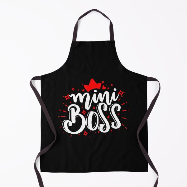 Item preview, Mini Boss - White quotes Red hearts designed and sold by jwebmarket.