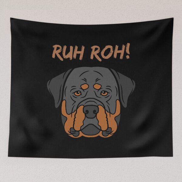 Item preview, Rottweiler Ruh Roh Design designed and sold by Mark Cannon.