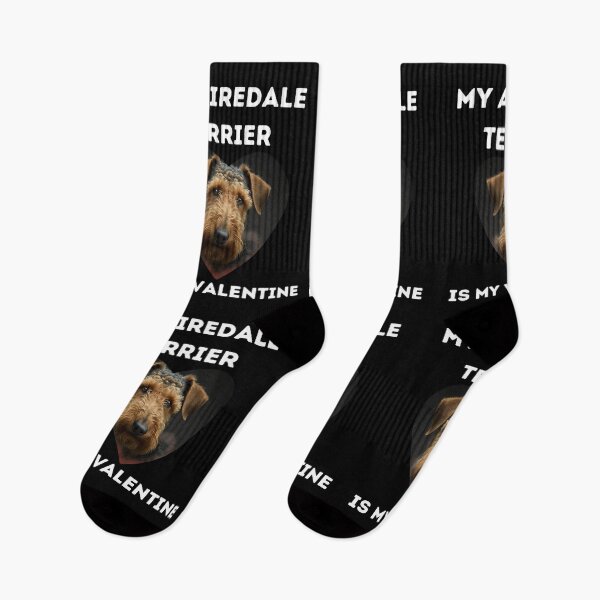 Item preview, My Airedale Terrier Dog Valentine's Day designed and sold by netdota.