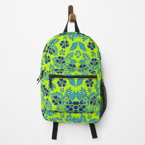 Item preview, Blue & phosphoric yellow shade background pattern  designed and sold by Manal-Patterns.