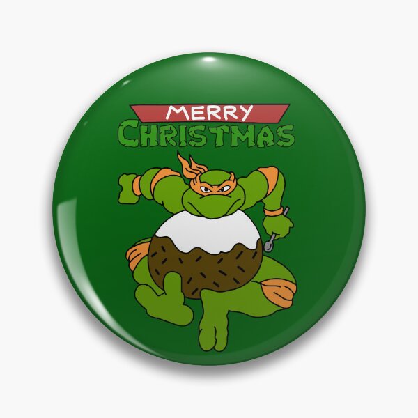 Artikelvorschau, TMNT Michaelangelo Weihnachtspudding entworfen und verkauft von jeyseldashniy.