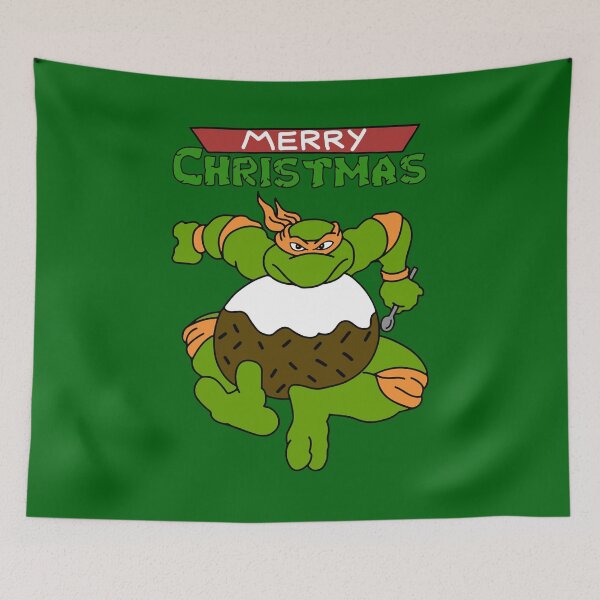 Item preview, TMNT Michaelangelo Christmas Pudding designed and sold by jeyseldashniy.