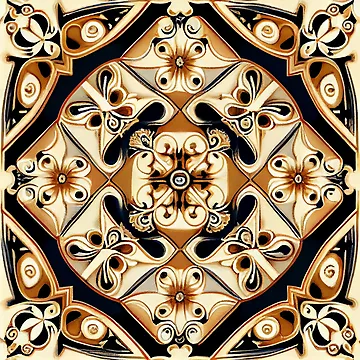 Artwork thumbnail, Trendy French Abstract Design Pattern by UltraGraphics