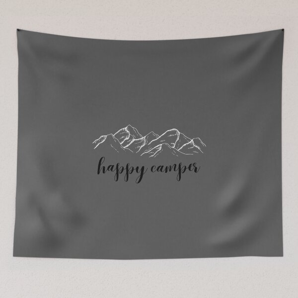 Item preview, happy camper Art Design designed and sold by Ghanshyam butik.