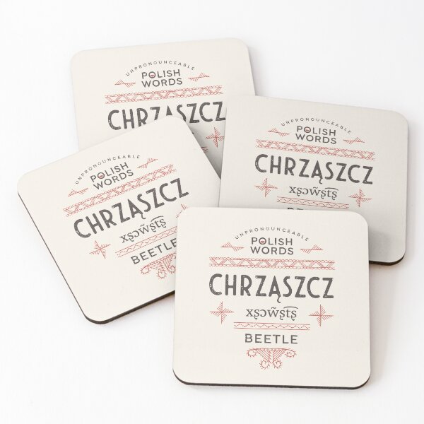 Item preview, Polish Words Beetle designed and sold by Geek Updated.