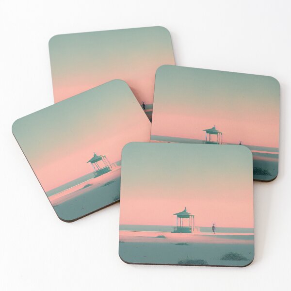 Item preview, Pastel Bliss: A Minimalist Landscape designed and sold by Colourpixels.