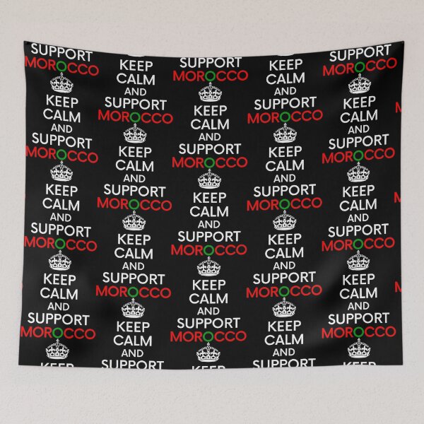 Item preview, Keep Calm And Support Morocco - Keep Calm And Support designed and sold by HappyCatholicsd.