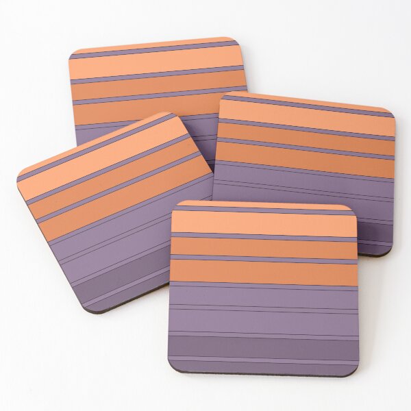 Item preview, Yellow with lilac striped pattern designed and sold by fuzzyfox.