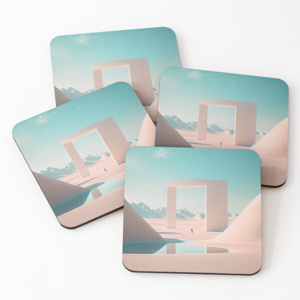 Item preview, Minimalist Pastel Paradise: Landscape designed and sold by Colourpixels.