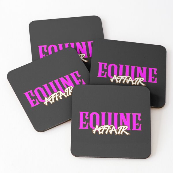 Item preview, Horse affair pink typography designed and sold by vibeno1.