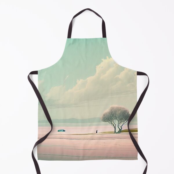 Item preview, Minimalist Dreamscape: A Landscape in Soft Colors designed and sold by Colourpixels.