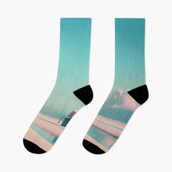 Item preview, Serene Escape: A Minimalist Landscape designed and sold by Colourpixels.