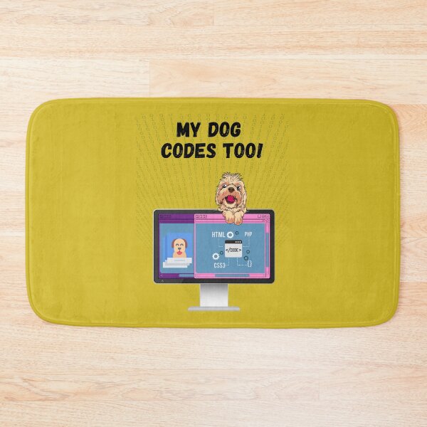 Item preview, My Dog Codes Too designed and sold by t1n3333.