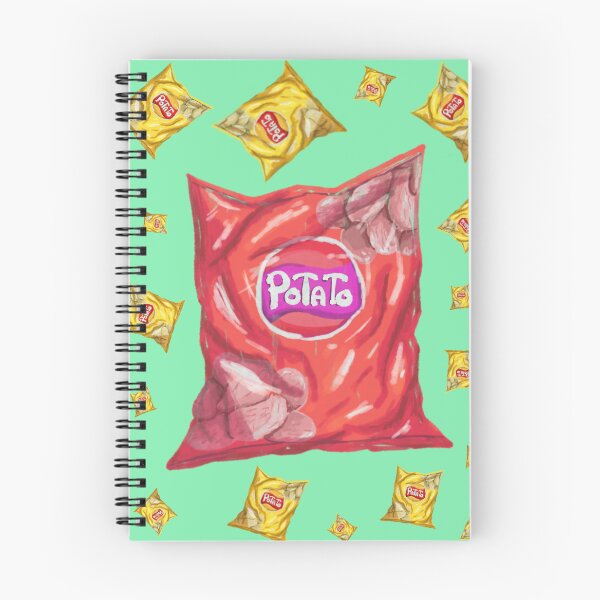 Item preview, potato chips pattern designed and sold by diaricesalt.