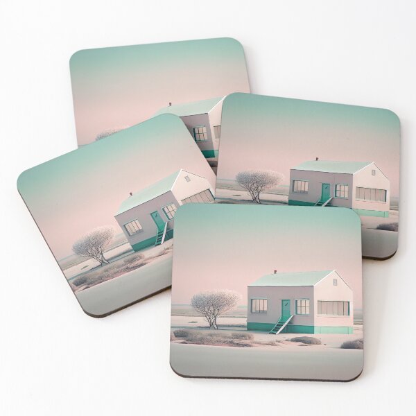 Item preview, A Minimalist Landscape in Gentle Colors designed and sold by Colourpixels.