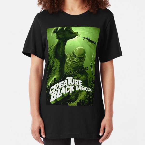 Creature From The Black Lagoon - Classic Monster Slim Fit T-Shirt