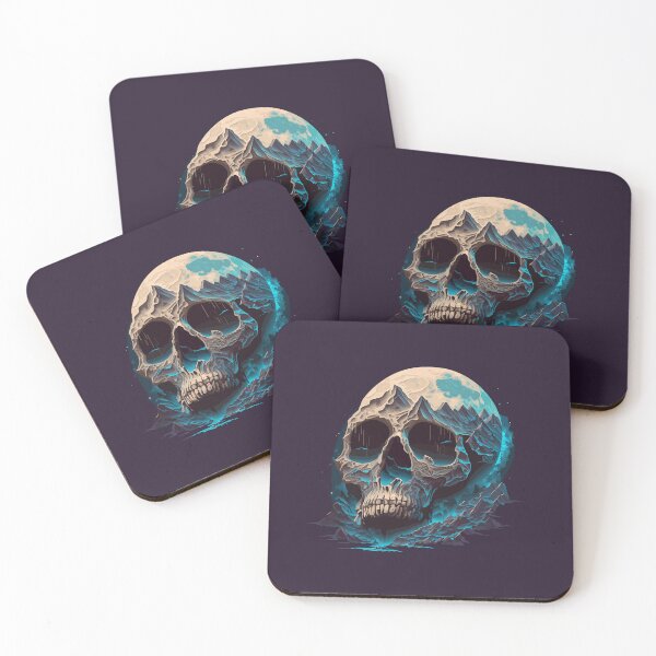 Item preview, Moon Skull Island designed and sold by ChasmicArt.