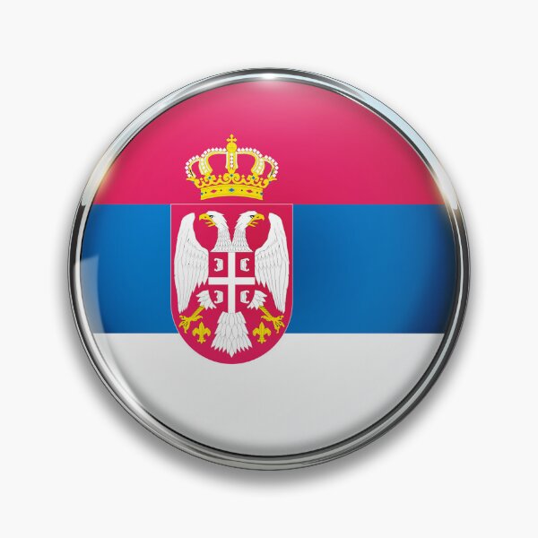Item preview, Serbia Flag designed and sold by How67.
