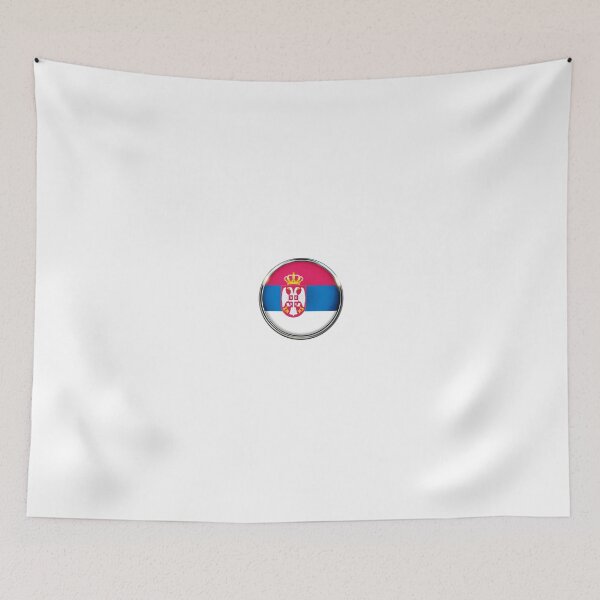 Item preview, Serbia Flag designed and sold by How67.