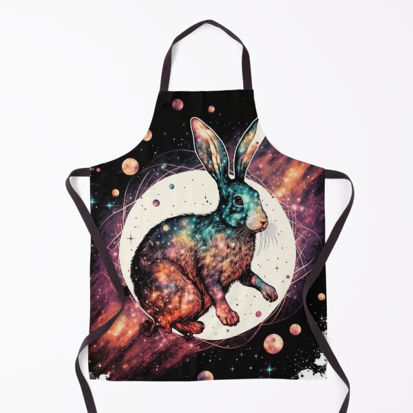 Item preview, Year of the rabbit chinese zodiac sign space design with planets designed and sold by art8085.