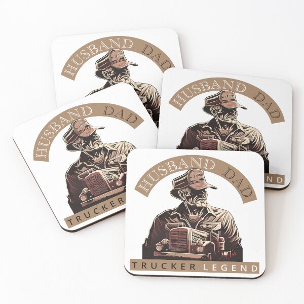 Item preview, husband dad trucker legend designed and sold by Digital-Artz.