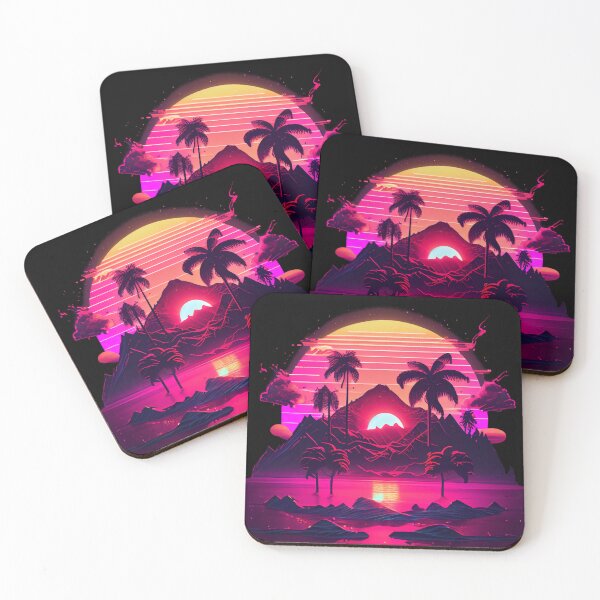 Item preview, Synthetic Visions: Sunrise by the Sea designed and sold by LukeAiWalker.