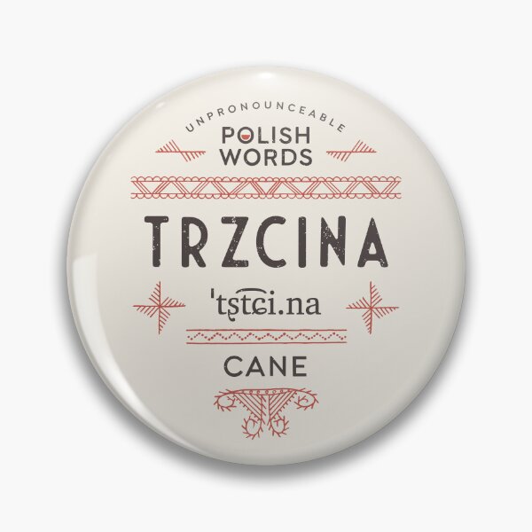Item preview, Polish Words Cane designed and sold by Geek Updated.