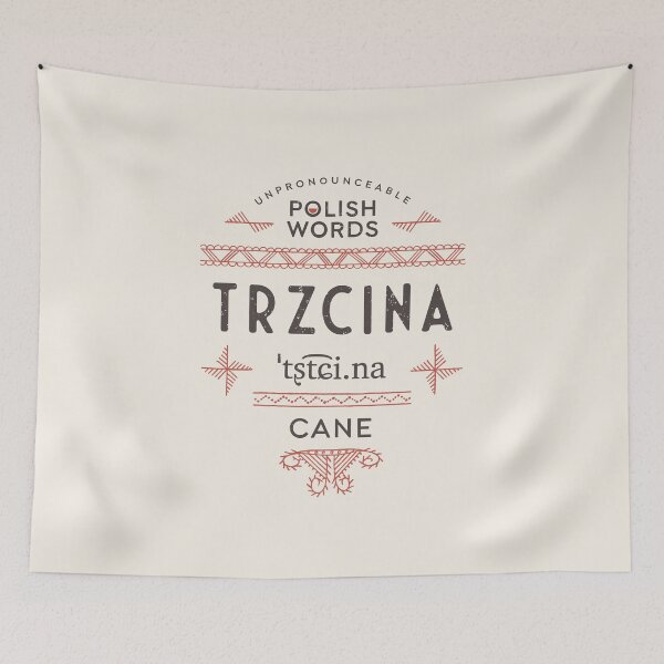 Item preview, Polish Words Cane designed and sold by Geek Updated.