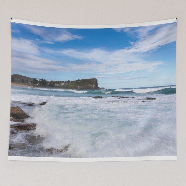 Item preview, Big surf at Avalon Beach Sydney Australia designed and sold by Martin Berry Photography.