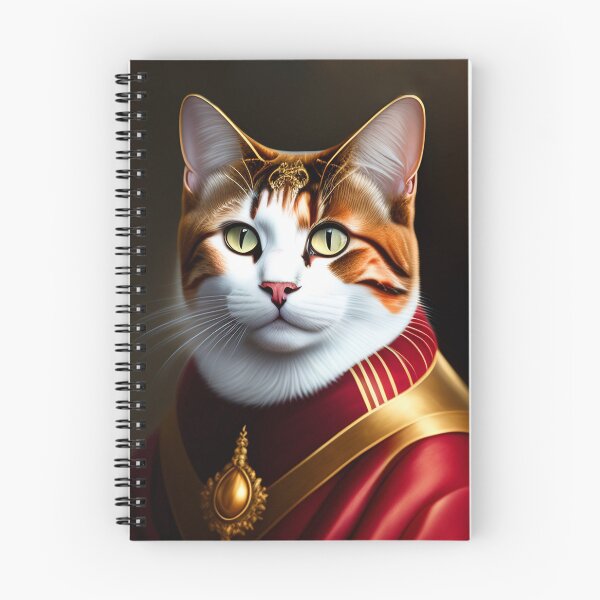Item preview, Cat king portrait in a royal dress and royal jewelry  designed and sold by vishalraifx.