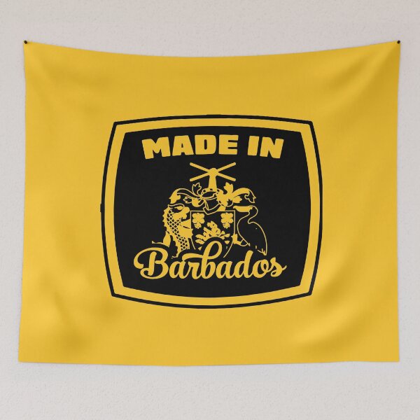 Item preview, Made in Barbados | Born in Barbados | Barbadian Flag designed and sold by CyberneticTees.