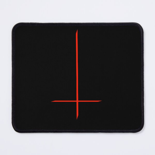 Item preview, Red upside down cross designed and sold by FynnShadow.