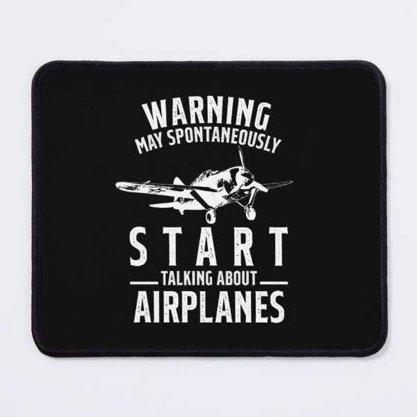 Item preview, Warning May Spontaneously Start Talking About Airplanes designed and sold by AYACHI90.