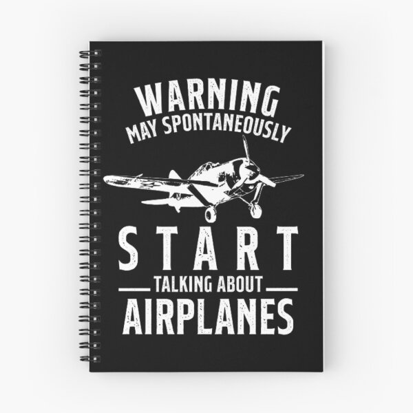 Artikelvorschau, Warnung kann spontan anfangen, über Flugzeuge zu sprechen entworfen und verkauft von AYACHI90.