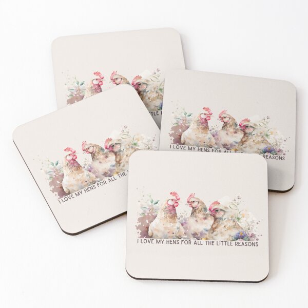 Item preview, I love my hens for all the little reasons, life is better with chickens around designed and sold by Orianah.