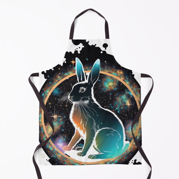 Item preview, Year of the rabbit chinese zodiac sign in space designed and sold by art8085.