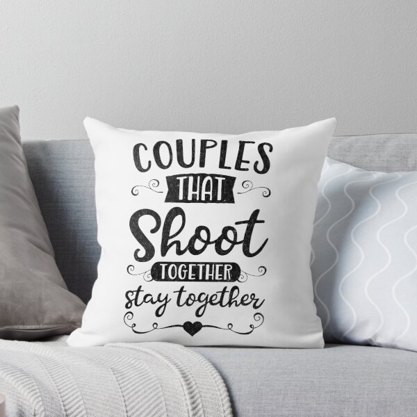 Item preview, Couples That Shoot Together Stay Together Shirt designed and sold by nvdesign.