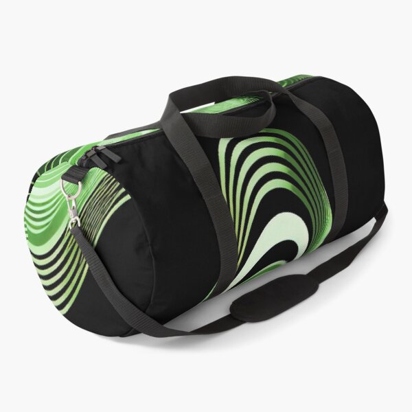 Item preview, Groovy Sine Waves in Emerald designed and sold by Patternifico.