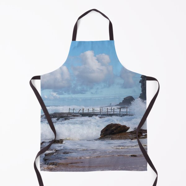Item preview, Avalon Beach and ocean swim pool wild surf designed and sold by Martin Berry Photography.