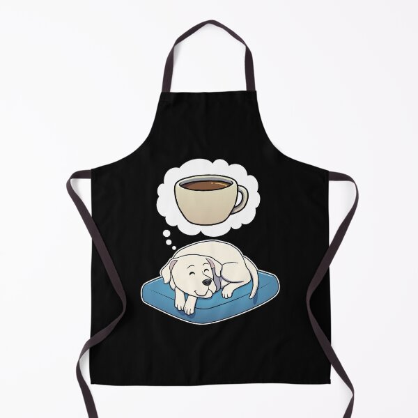 Aperçu de l'œuvre Dogo Argentino dreaming about Coffee créée et vendue par DoggieDelights.