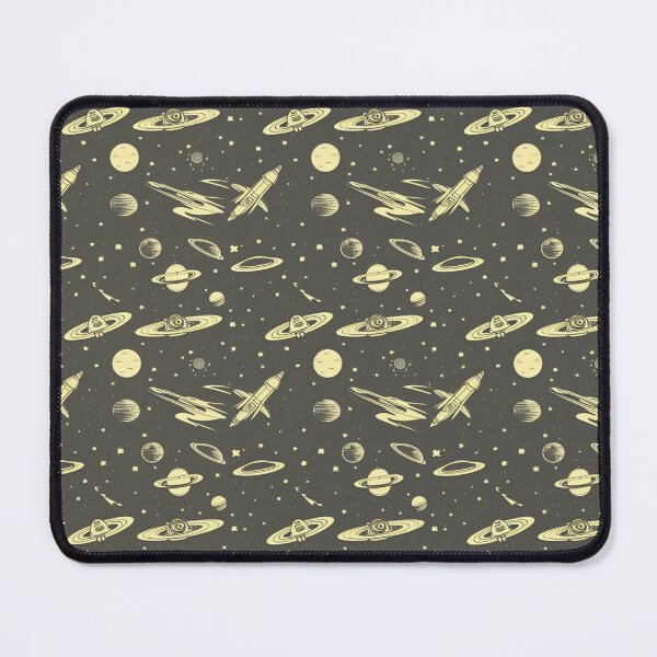 Item preview, Retro Space Ships and Planets designed and sold by RedFirecracker.