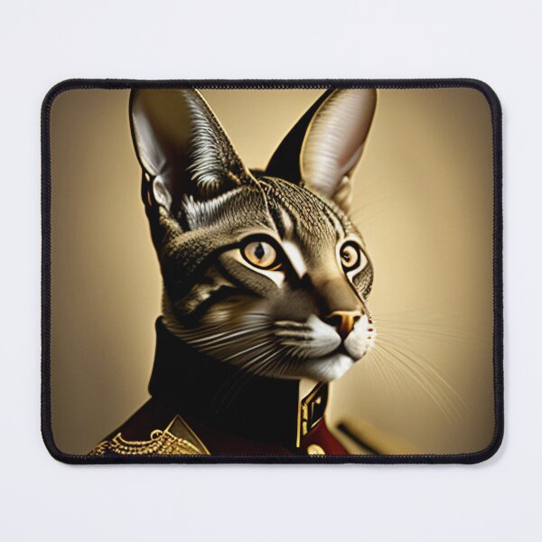 Item preview, Cat king portrait in a royal dress and royal jewelry 5 designed and sold by vishalraifx.