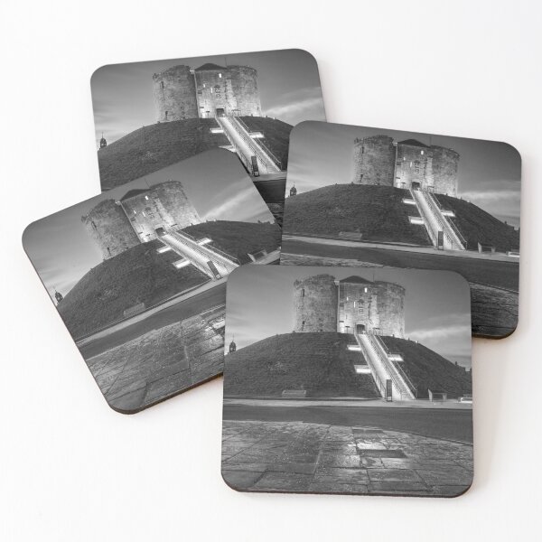 Item preview, Cliffords Tower At Night Monochrome  designed and sold by Alisonchambers2.