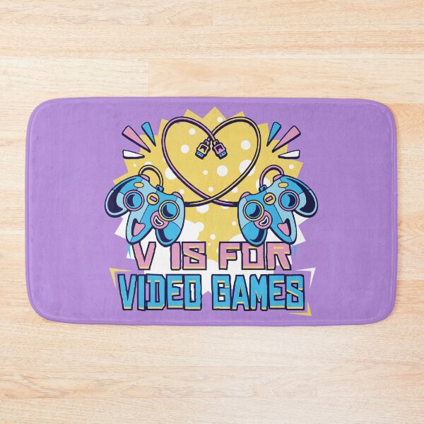 Item preview, V is for Video Games Valentines Day Gamer Men Boys  designed and sold by ksn-anahaa.