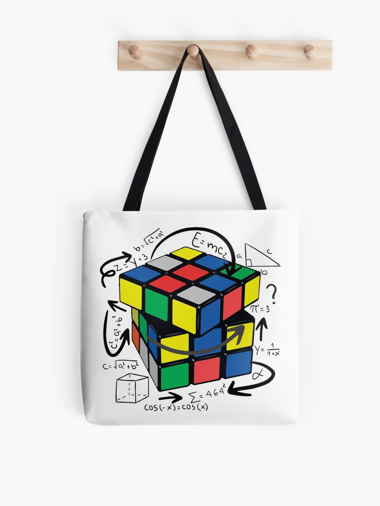 Cube best sale tote bag