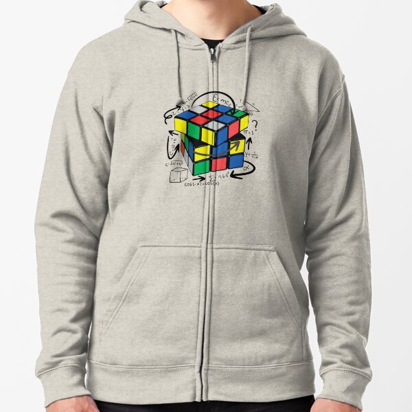 Rubiks Hoodie - Cream