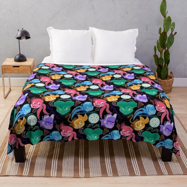Turtle Power! Throw Blanket
