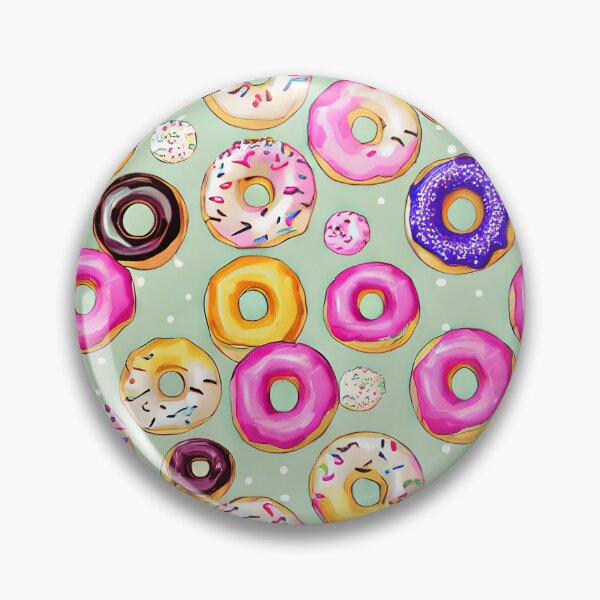 Item preview, Donuts seamless pattern No3 designed and sold by angelisart.