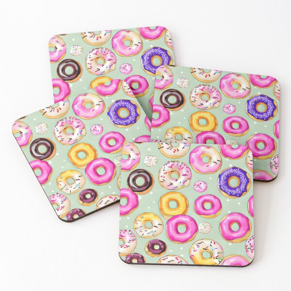 Item preview, Donuts seamless pattern No3 designed and sold by angelisart.