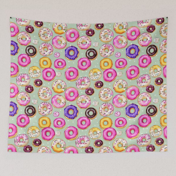Item preview, Donuts seamless pattern No3 designed and sold by angelisart.